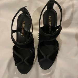 Party Heels 3 inch black beauties